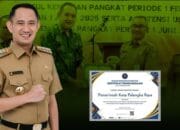 Palangka Raya Raih Penghargaan Pengadaan CASN, Komitmen Tingkatkan Kualitas Birokrasi